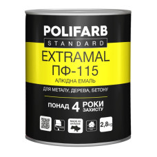 ExtraMal "ПФ-115 " Polifarb, біла, 0,9 кг